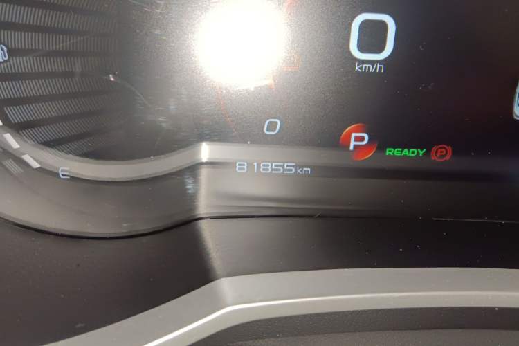 Used Geely Auto Emgrand GL New Energy 2019 1.5T DCT Smart Leading Version Odometer Close Up