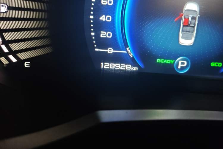 Used Geely Auto Emgrand GL New Energy 2019 1.5T DCT Smart Leading Version Odometer Close Up