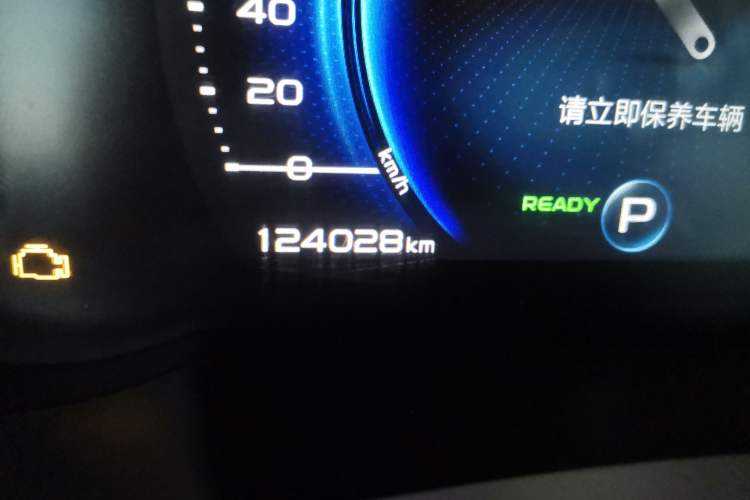 Used Geely Auto Emgrand GL New Energy 2019 1.5T DCT Smart Leading Version Odometer Close Up