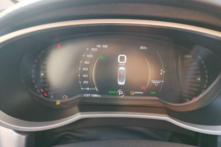 Used Geely Auto Emgrand GL New Energy 2019 1.5T DCT Zhiyue Model Instrument Cluster