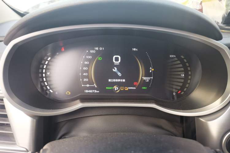 Used Geely Auto Emgrand GL New Energy 2019 1.5T DCT Zhiyue Model Instrument Cluster