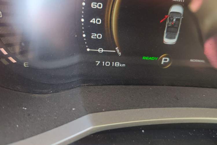 Used Geely Auto Emgrand GL New Energy 2019 1.5T DCT Smart Leading Version Odometer Close Up