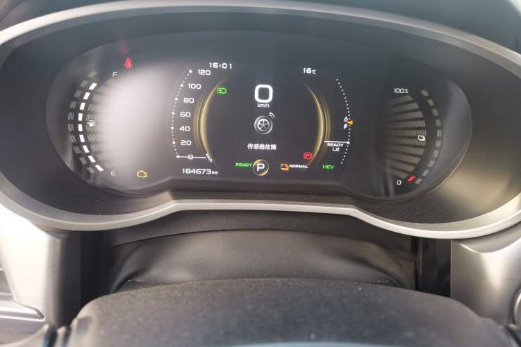 Used Geely Auto Emgrand GL New Energy 2019 1.5T DCT Zhiyue Model Odometer Close Up