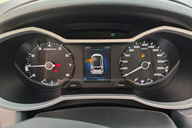 Used Geely Auto Emgrand GS 2018 Lingchao Edition 1.4T Automatic LingShang Smart Connectivity Model Instrument Cluster
