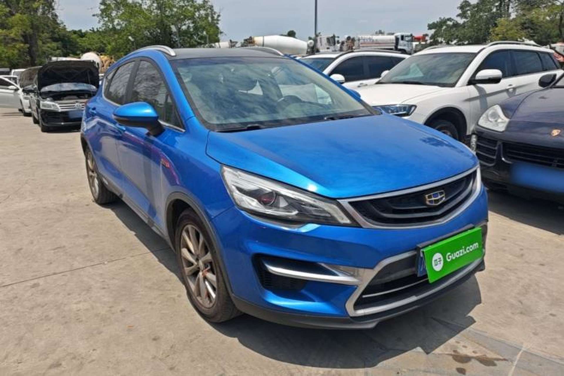 Used Geely Auto Emgrand GS 2016 Sport Edition 1.3T Manual LingShang Model Front Right 45 Deg