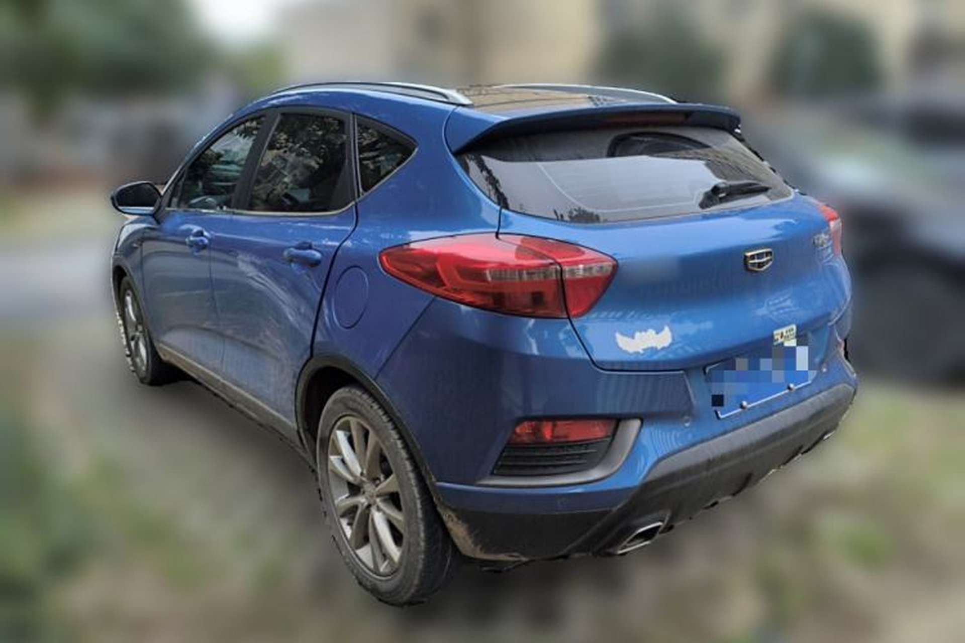 Used Geely Auto Emgrand GS 2016 Elegant Edition 1.3T Automatic LingShang Model Rear Left 45 Deg