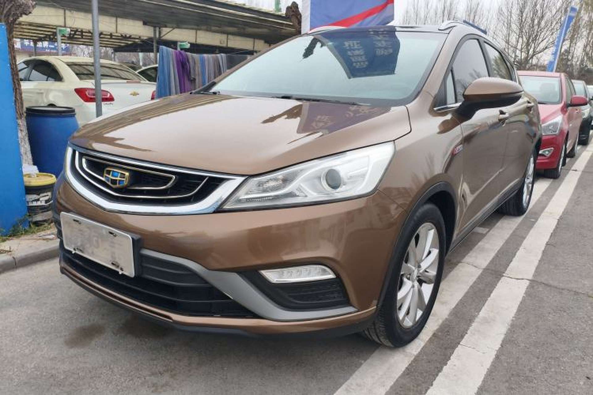 Used Geely Auto Emgrand GS 2016 Elegant Edition 1.3T Automatic LingShang Model Front Left 45 Deg