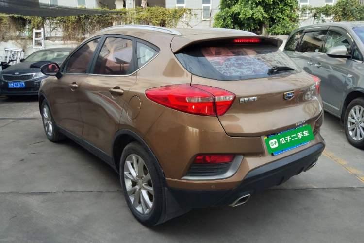 Used Geely Auto Emgrand GS 2016 Elegant Edition 1.8L Manual LingShang Model Rear Left 45 Deg