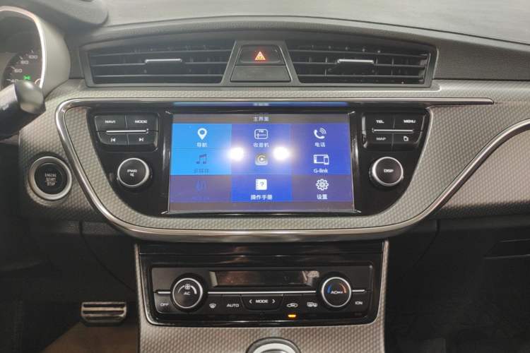 Used Geely Auto Emgrand GS 2016 Sport Edition 1.8L Automatic LingShang Model Audio And AC Panel