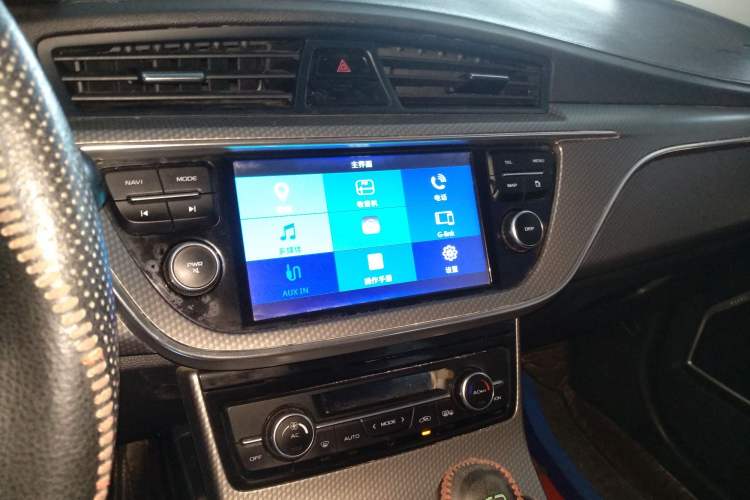 Used Geely Auto Emgrand GS 2016 Elegant Edition 1.8L Automatic LingShang Model Audio And AC Panel