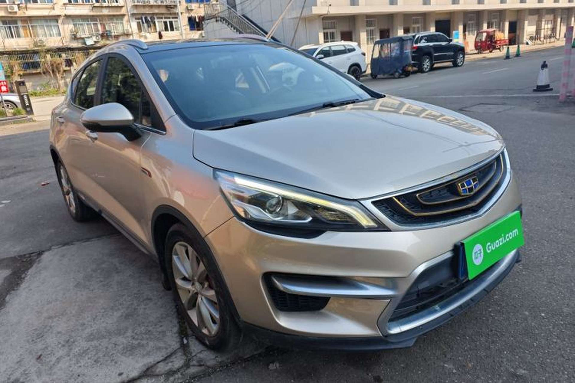 Used Geely Auto Emgrand GS 2016 Sport Edition 1.3T Manual LingShang Model Front Right 45 Deg