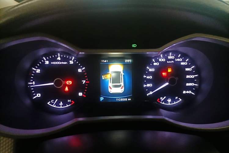 Used Geely Auto Emgrand GS 2016 Elegant Edition 1.3T Automatic ZhenShang Model Instrument Cluster
