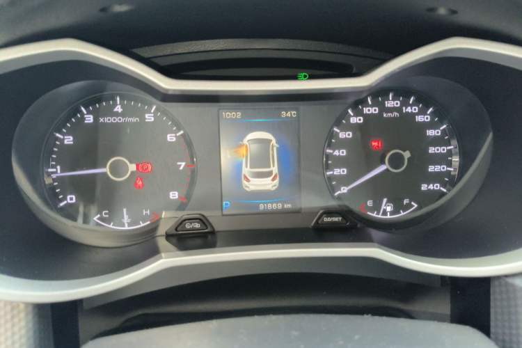 Used Geely Auto Emgrand GS 2016 Sport Edition 1.3T Automatic ZhenShang Model Instrument Cluster