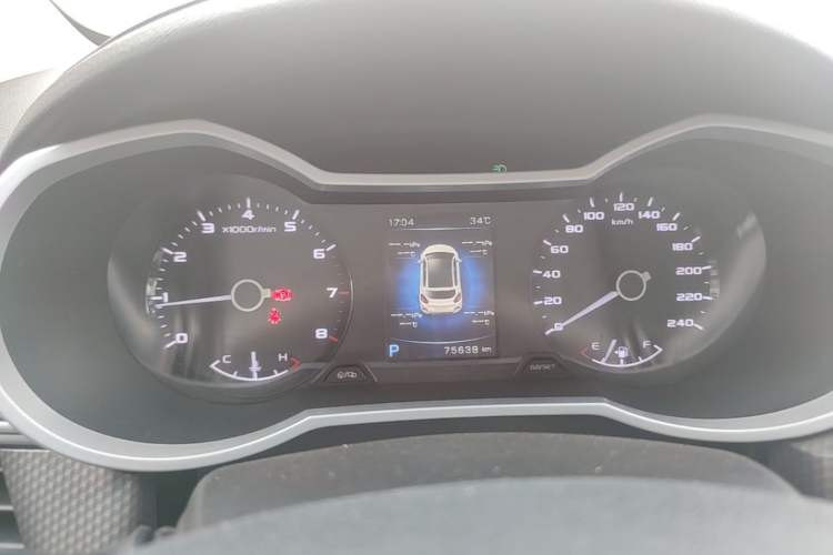 Used Geely Auto Emgrand GS 2016 Elegant Edition 1.3T Automatic LingShang Model Instrument Cluster