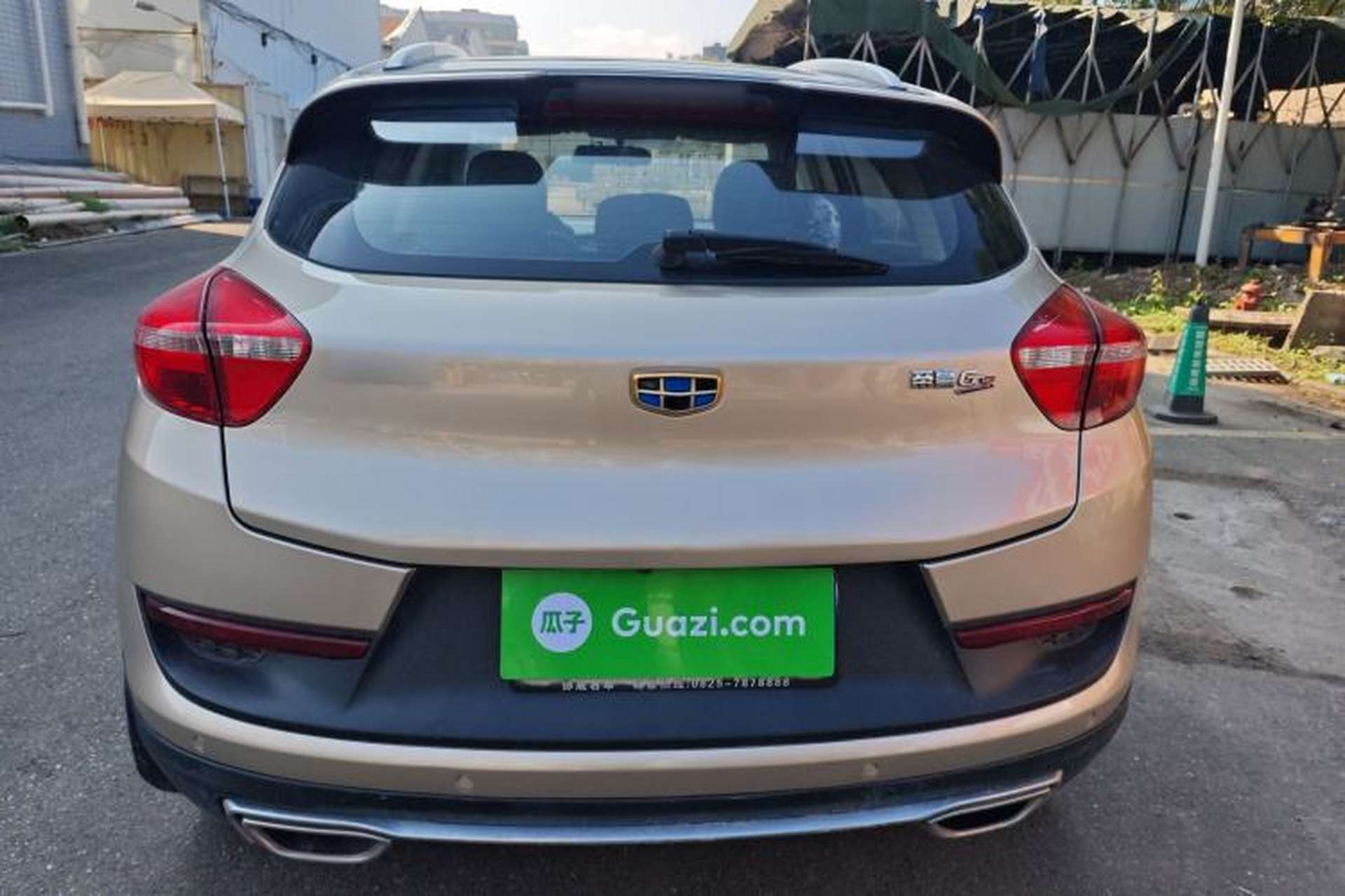 Used Geely Auto Emgrand GS 2016 Sport Edition 1.3T Manual LingShang Model Rear
