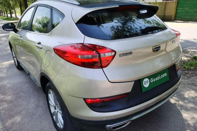 Used Geely Auto Emgrand GS 2016 Sports Edition 1.8L Manual LingShang Model Rear Left 45 Deg