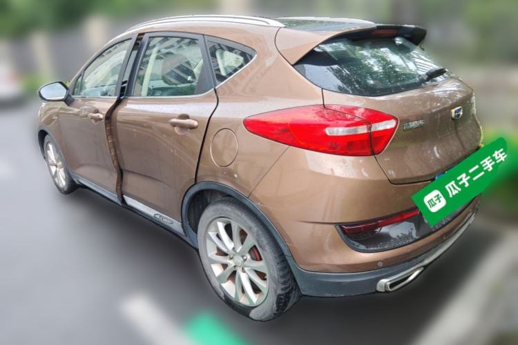 Used Geely Auto Emgrand GS 2016 Sport Edition 1.3T Manual LingShang Model Rear Left 45 Deg