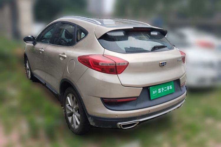 Used Geely Auto Emgrand GS 2016 Sports Edition 1.8L Manual LingShang Model Rear Left 45 Deg