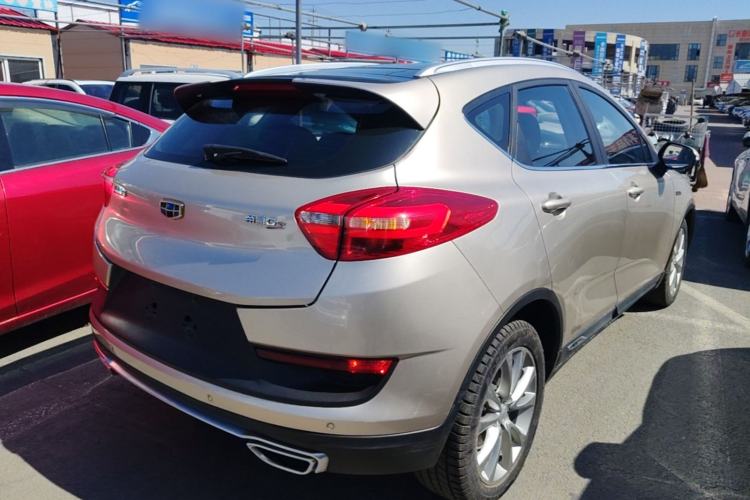 Used Geely Auto Emgrand GS 2016 Sport Edition 1.3T Automatic LingShang Model Rear Right 45 Deg