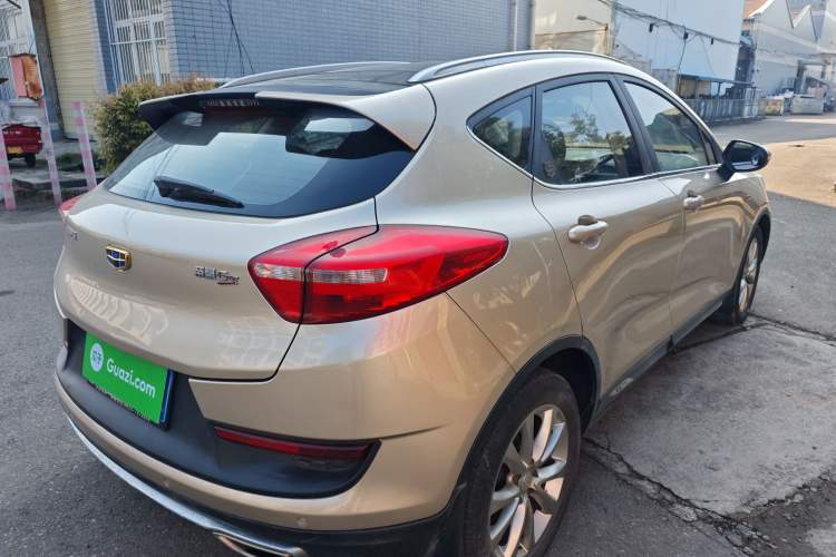 Used Geely Auto Emgrand GS 2016 Sport Edition 1.3T Manual LingShang Model Rear Right 45 Deg