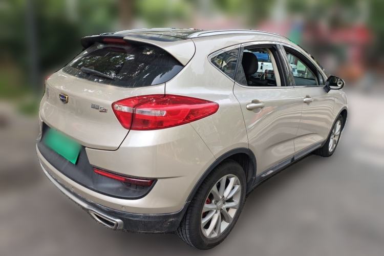 Used Geely Auto Emgrand GS 2016 Sport Edition 1.8L Automatic LingShang Model Rear Right 45 Deg