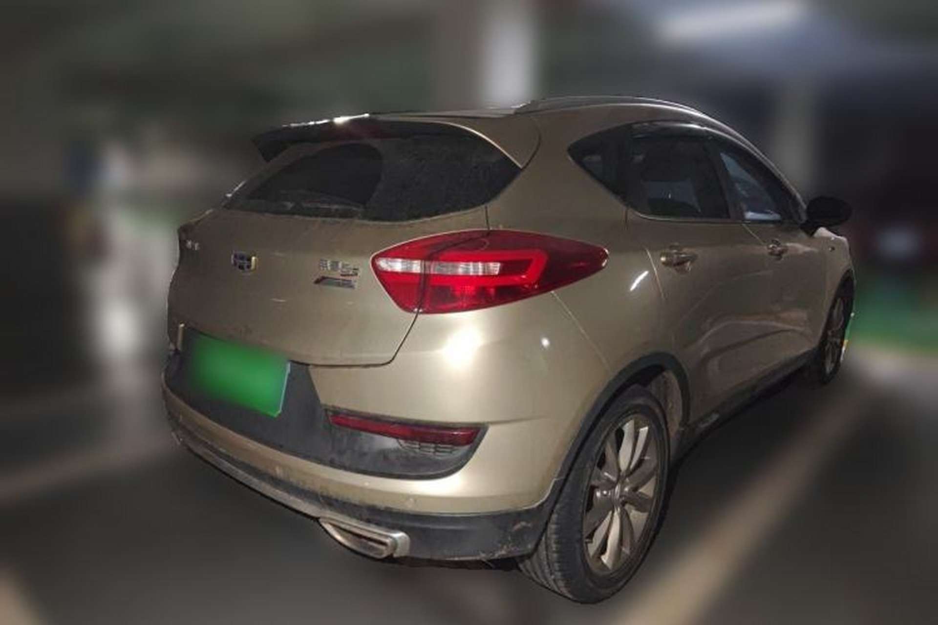 Used Geely Auto Emgrand GS 2016 Sport Edition 1.3T Manual LingShang Model Rear Right 45 Deg