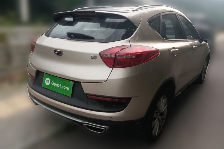 Used Geely Auto Emgrand GS 2016 Sports Edition 1.8L Manual LingShang Model Rear Right 45 Deg