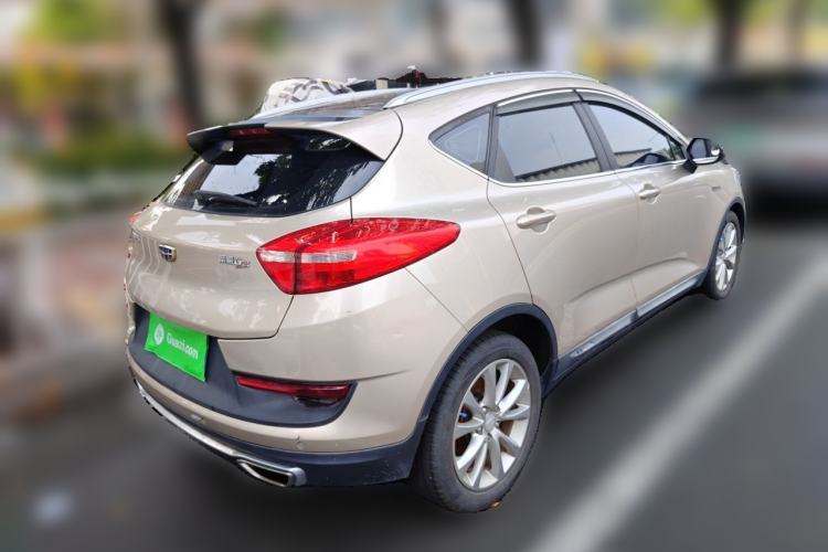 Used Geely Auto Emgrand GS 2016 Sport Edition 1.3T Manual LingShang Model Rear Right 45 Deg