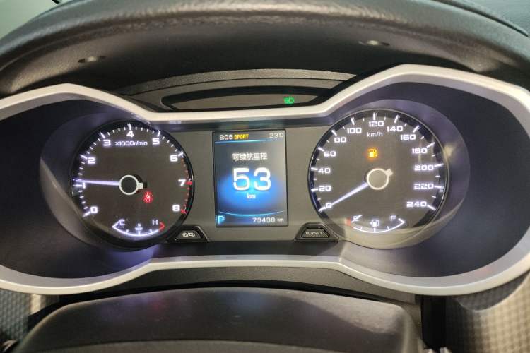 Used Geely Auto Emgrand GS 2016 Sport Edition 1.3T Automatic ZhenShang Model Instrument Cluster