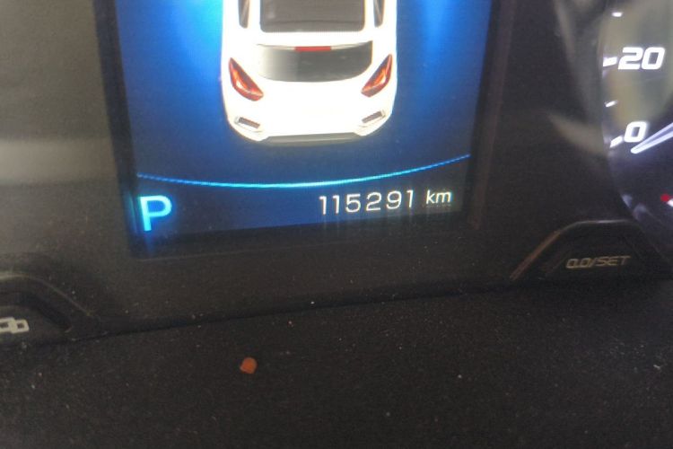 Used Geely Auto Emgrand GS 2016 Sport Edition 1.8L Automatic LingShang Model Odometer Close Up