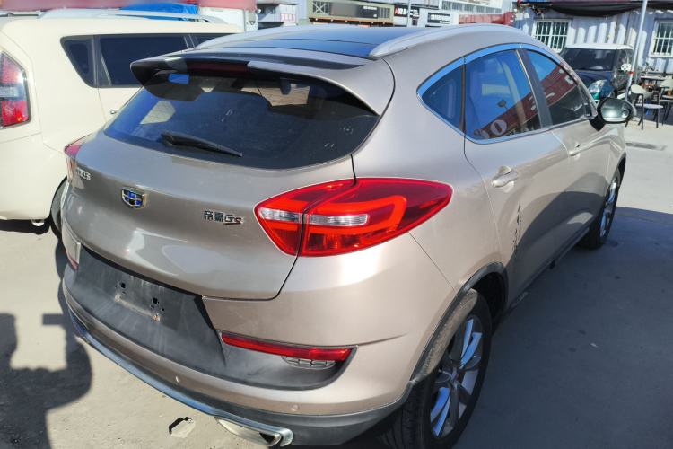 Used Geely Auto Emgrand GS 2016 Sport Edition 1.8L Automatic LingShang Model Rear Right 45 Deg