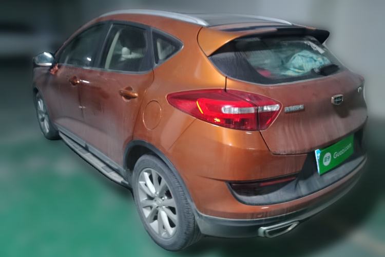 Used Geely Auto Emgrand GS 2016 Sports Edition 1.8L Manual LingShang Model Rear Left 45 Deg