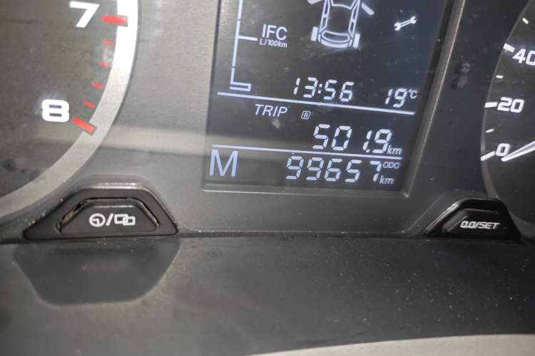 Used Geely Auto Emgrand GS 2016 Sports Edition 1.8L Manual LingShang Model Odometer Close Up