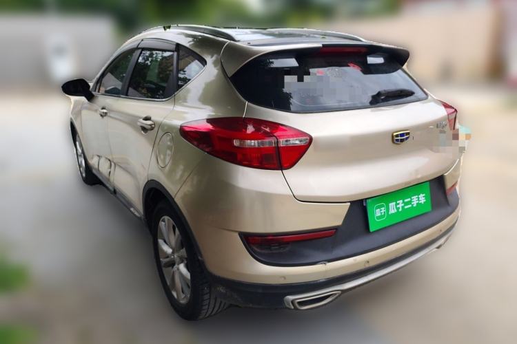 Used Geely Auto Emgrand GS 2016 Sports Edition 1.8L Manual LingShang Model Rear Left 45 Deg