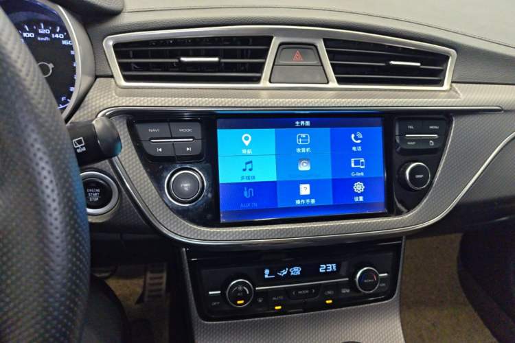 Used Geely Auto Emgrand GS 2016 Sport Edition 1.3T Automatic LingShang Model Audio And AC Panel