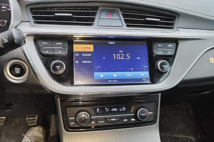 Used Geely Auto Emgrand GS 2016 Sport Edition 1.3T Manual LingShang Model Audio And AC Panel