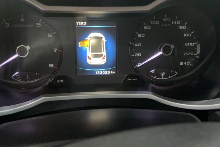 Used Geely Auto Emgrand GS 2016 Sport Edition 1.8L Automatic LingShang Model Odometer Close Up