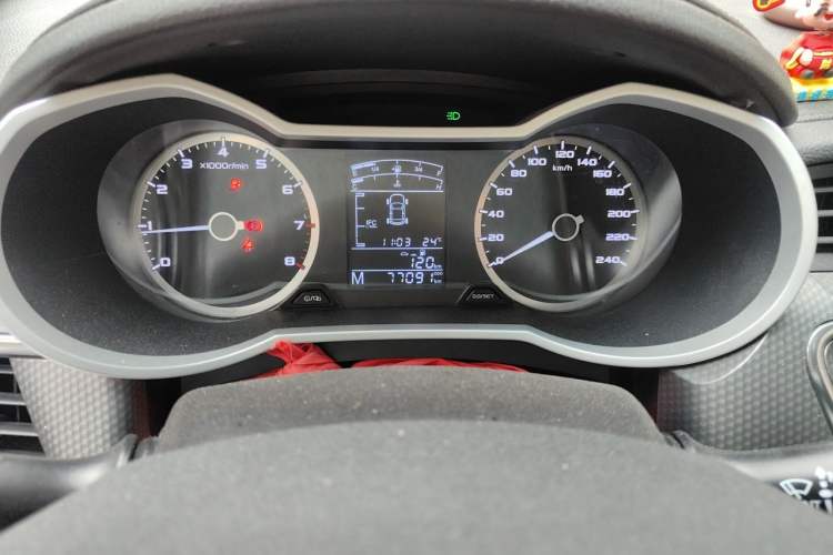 Used Geely Auto Emgrand GS 2016 Sport Edition 1.3T Manual LingShang Model Odometer Close Up