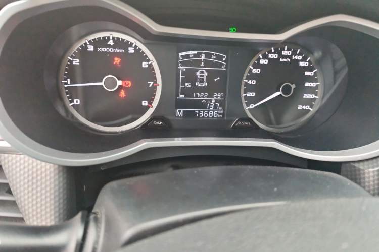 Used Geely Auto Emgrand GS 2016 Elegant Edition 1.8L Manual LingShang Model Odometer Close Up