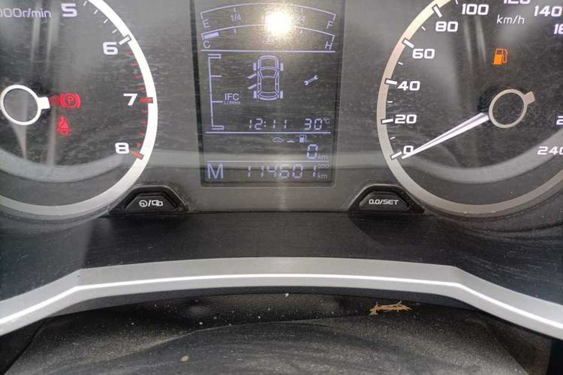 Used Geely Auto Emgrand GS 2016 Sports Edition 1.8L Manual LingShang Model Odometer Close Up