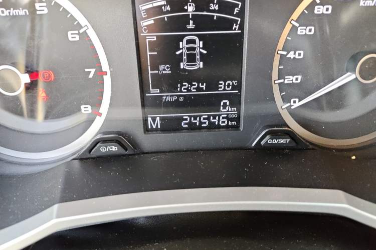 Used Geely Auto Emgrand GS 2016 Sports Edition 1.8L Manual LingShang Model Odometer Close Up