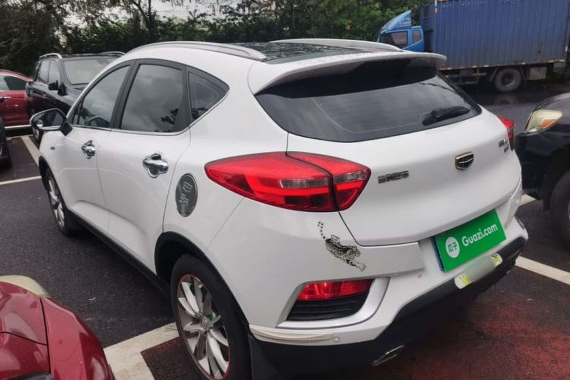 Used Geely Auto Emgrand GS 2016 Elegant Edition 1.3T Automatic LingShang Model Rear Left 45 Deg