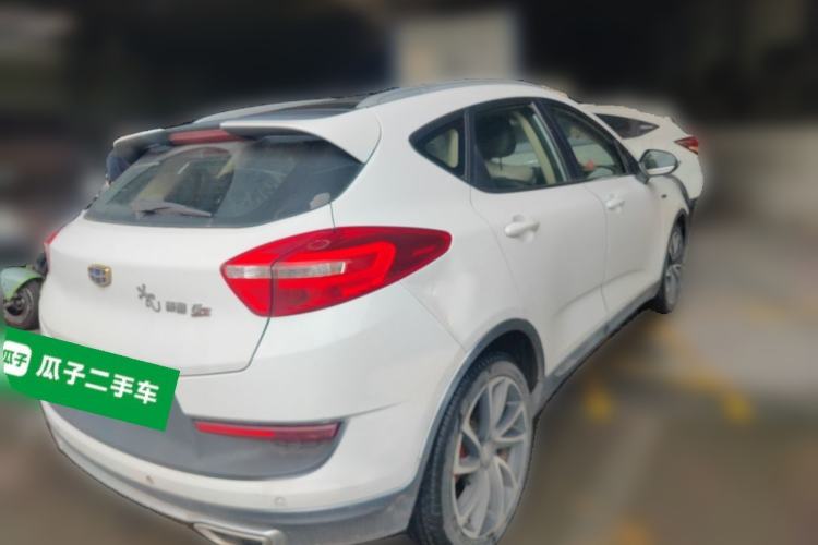 Used Geely Auto Emgrand GS 2016 Elegant Edition 1.3T Automatic ZhenShang Model Rear Right 45 Deg