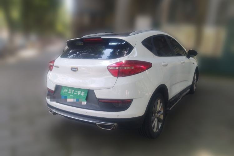 Used Geely Auto Emgrand GS 2016 Sport Edition 1.3T Manual LingShang Model Rear Right 45 Deg