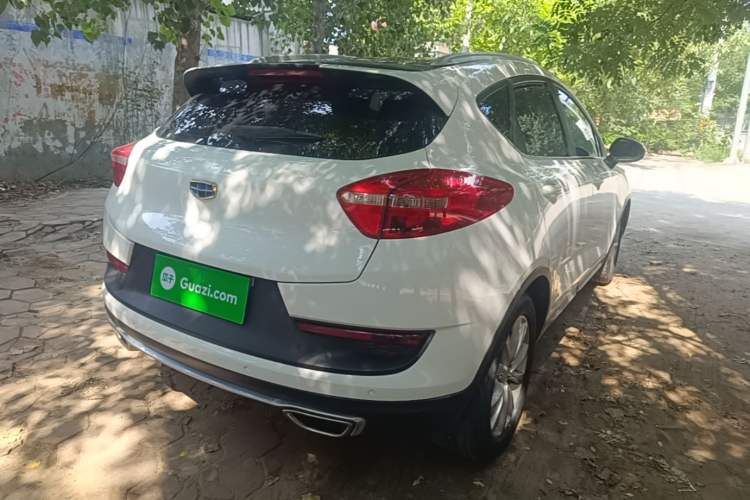 Used Geely Auto Emgrand GS 2016 Sports Edition 1.8L Manual LingShang Model Rear Right 45 Deg