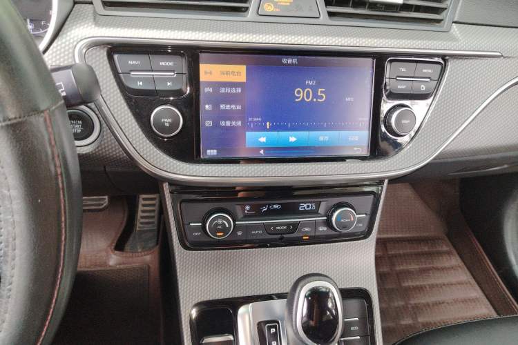 Used Geely Auto Emgrand GS 2016 Sport Edition 1.8L Automatic LingShang Model Audio And AC Panel