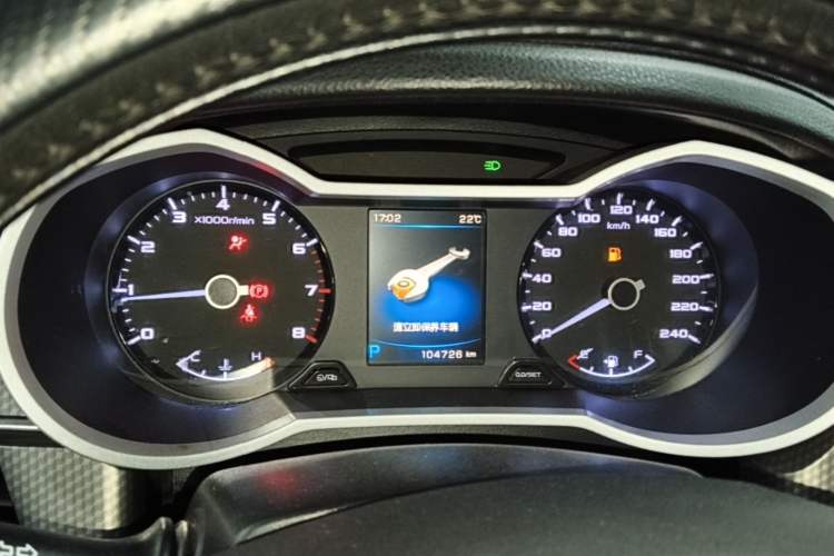 Used Geely Auto Emgrand GS 2016 Sport Edition 1.3T Automatic LingShang Model Instrument Cluster