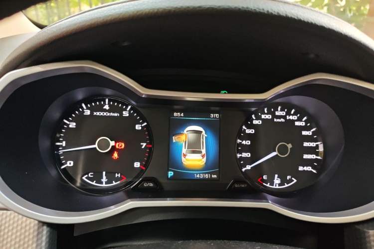 Used Geely Auto Emgrand GS 2016 Elegant Edition 1.3T Automatic LingShang Model Instrument Cluster
