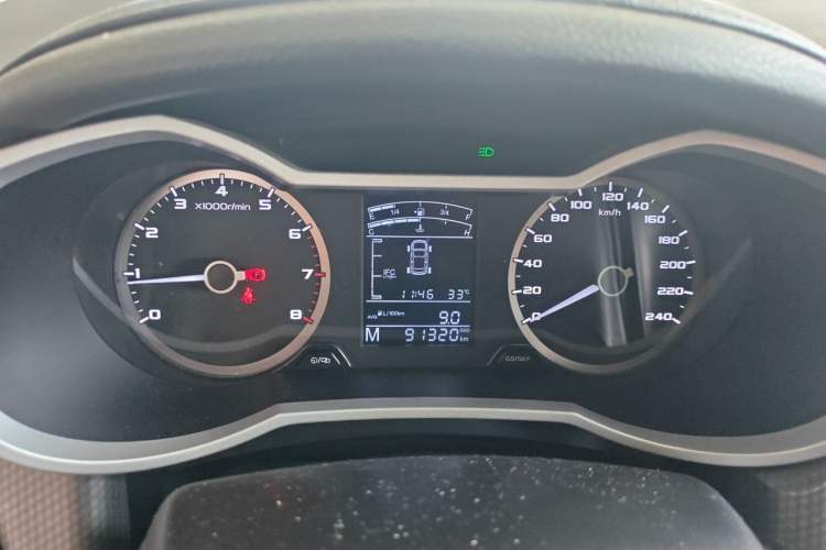 Used Geely Auto Emgrand GS 2016 Sports Edition 1.8L Manual LingShang Model Odometer Close Up