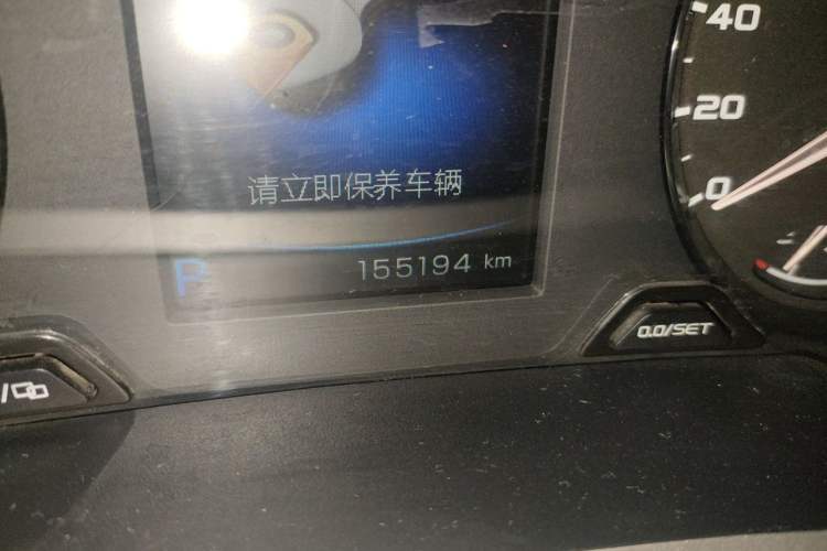Used Geely Auto Emgrand GS 2016 Elegant Edition 1.3T Automatic LingShang Model Odometer Close Up